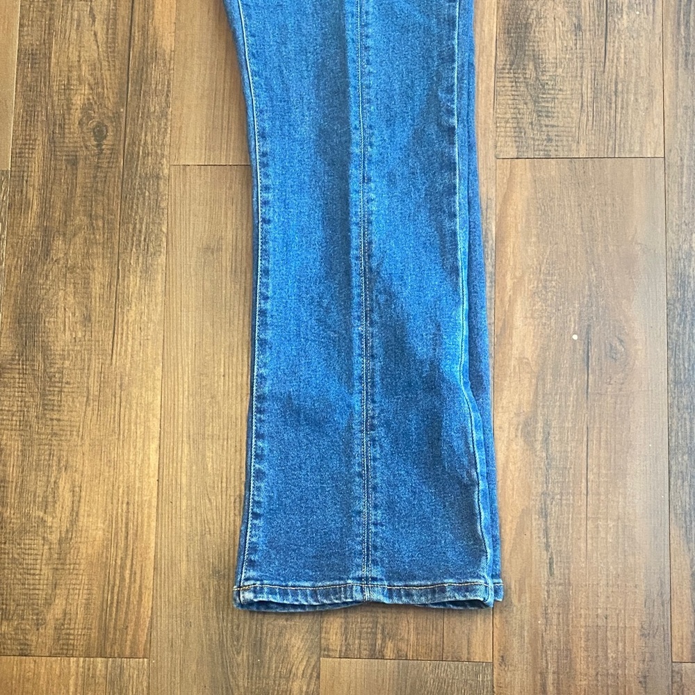 Michael Kors Dark Blue Boot Cut Jeans - Picture 8 of 15